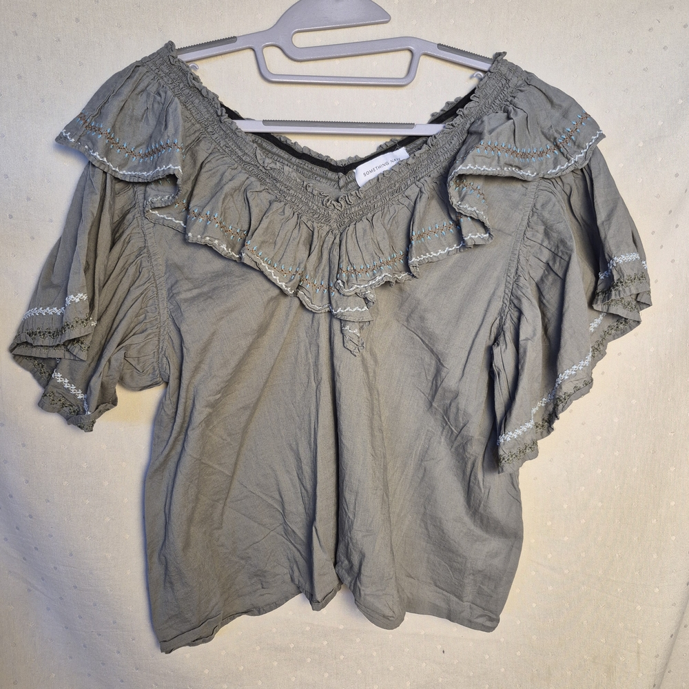 Something NAVY Blouse